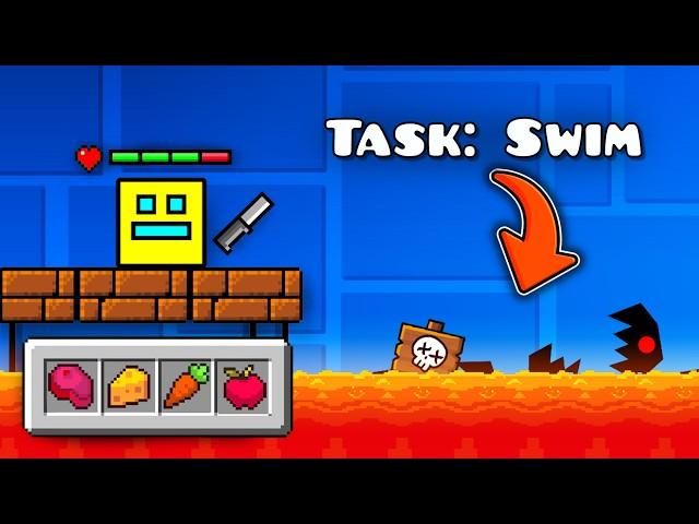 Turning Geometry Dash Into A Survival Game