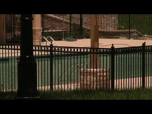 Community pool construction delay