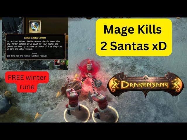 Drakensang Online: New Epic Bonus Code Free Winter Rune