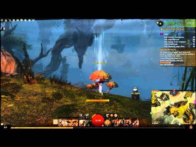 Guild wars 2 HoT: Mastery Point - Verdant Brink Insight Holdfast Hollow