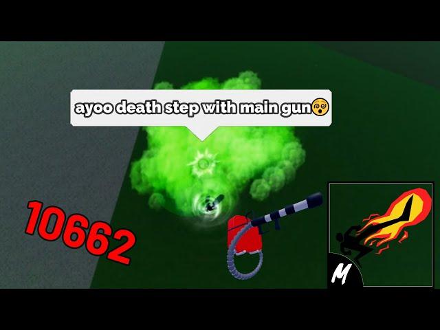 is This Sanji Death Step Is Over Melee With a Main Gun Build? #Road To 5m Honor Marine -Blox Fruits