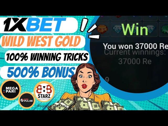 1xbet wild west Gold winning betting tips 500% bonus 