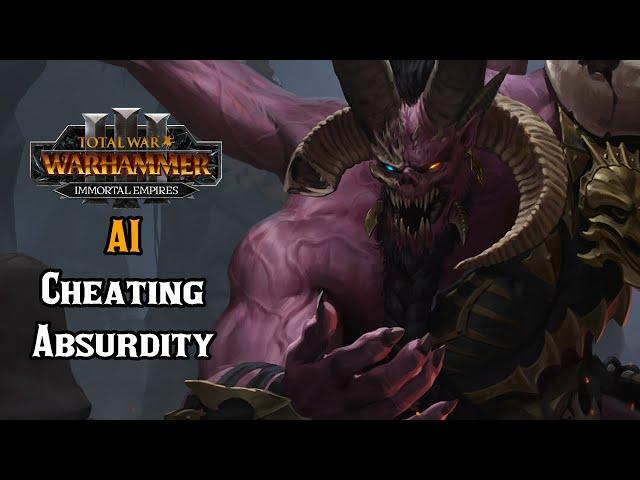 The Complete Absurdity of AI Cheats, Legendary Difficulty - Total War: Warhammer 3 Immortal Empires