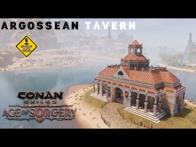 Conan Exiles: Argossean Tavern (Speed Build/ No mods)