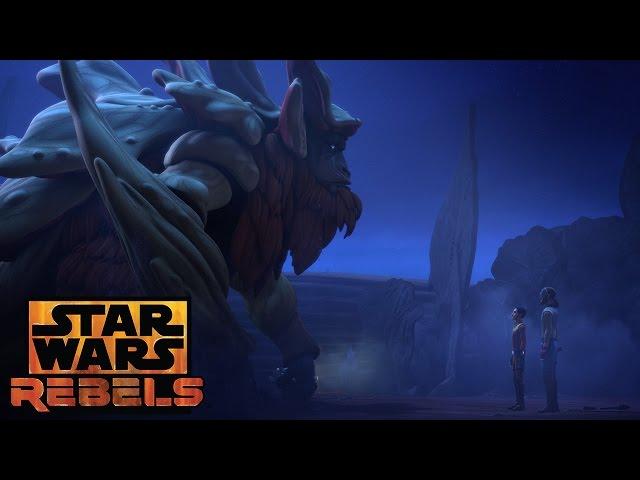 Ezra and the Bendu | Star Wars Rebels | Disney XD