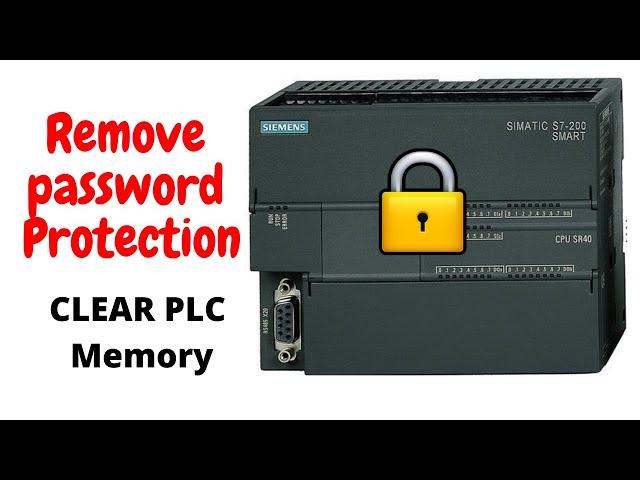 How to remove password protection of S7 200 PLC Programming Tutorials for Beginners || PLC