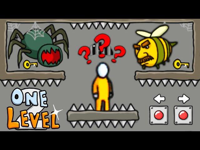 ЧТО ЗДЕСЬ ПРОИСХОДИТ? Побег СТИКМЕНА из ТЮРЬМЫ #10 Игра One LEVEL 2 от Cool GAMES