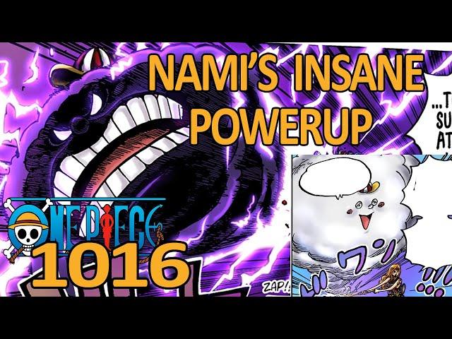 Nami's INSANE power up! One Piece Chapter 1016 Manga Live Reaction