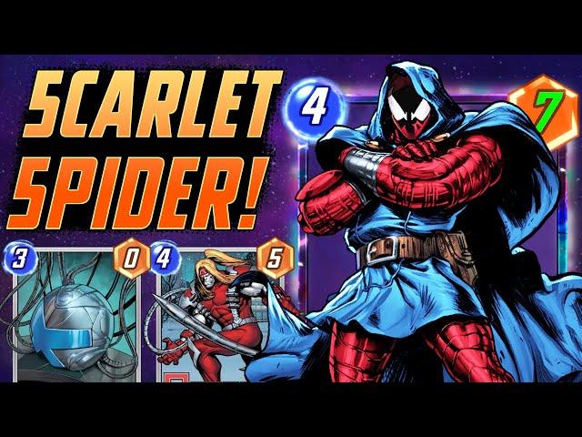 This sick 5CARLET 5PIDER deck surprised me!!