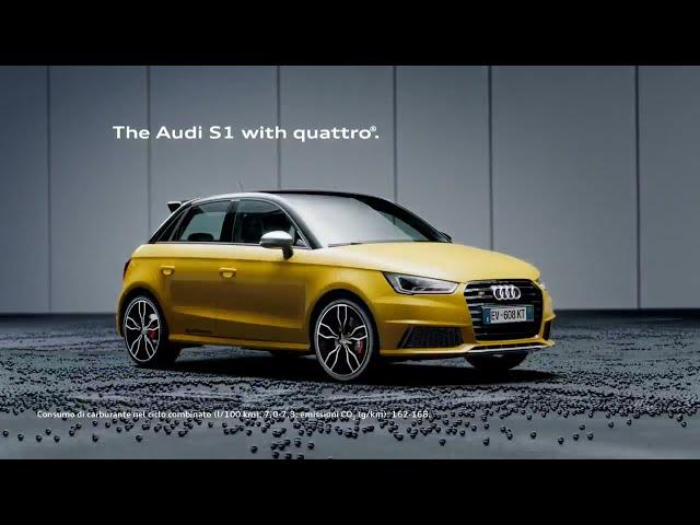 Audi S1. The power of small.