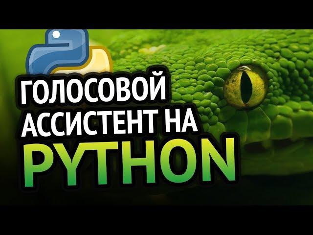 Голосовой ассистент на  Python | Урок как сделать?