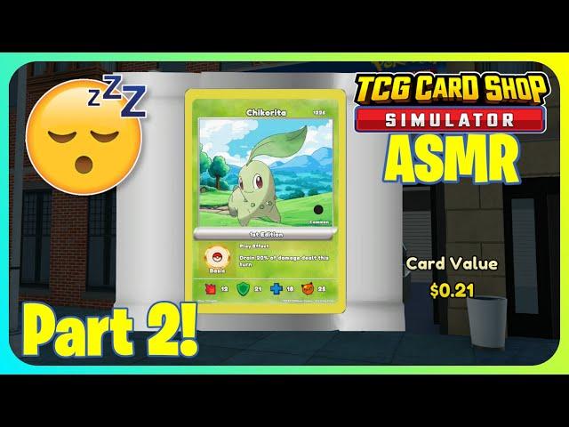 ASMRtist Starts A Pokémon Card Shop Part 2! (TCG Shop Simulator)