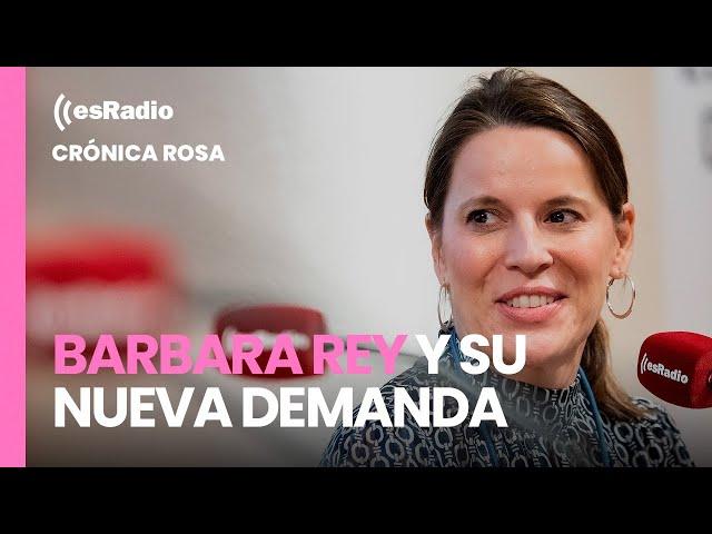 Crónica Rosa: Barbara Rey y su nueva demanda contra Mediaset y su hijo