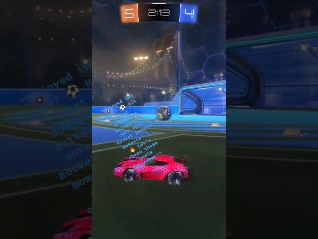 "Epic Rocket League Ball Chaser Goal! "