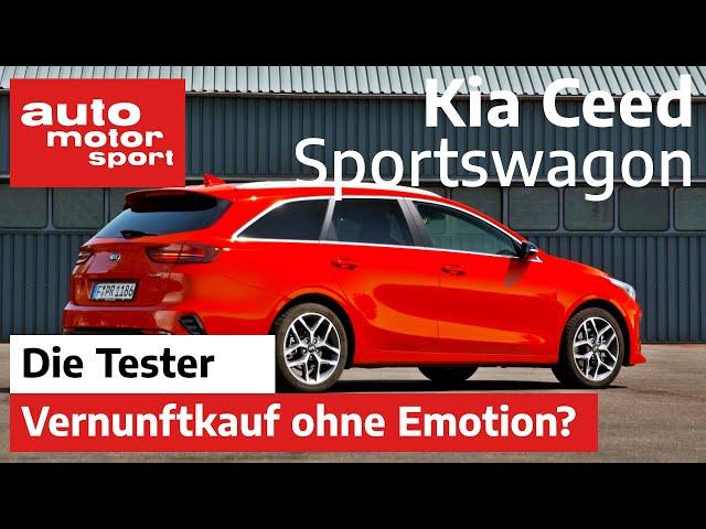 Kia Ceed Sportswagon: Vernunftkauf ohne Emotion? - Test/Review | auto motor und sport