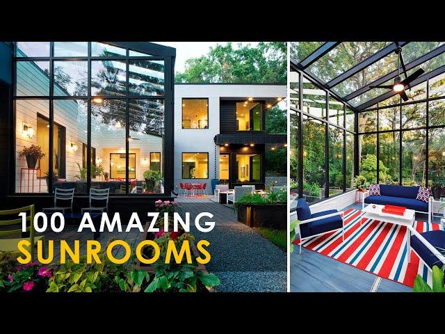 Top 100 Amazing Sunroom design ideas for 2024