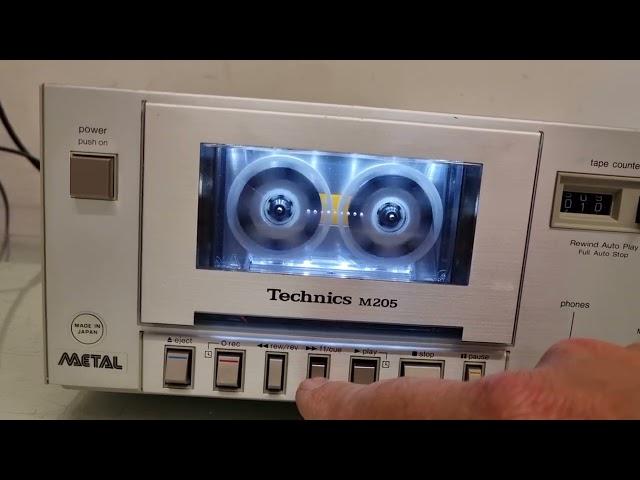 TECHNICS RS M205 DEMO