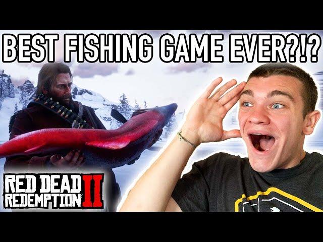 BEST FISHING GAME EVER??? Red Dead Redemption 2 Ep.25 - Kendall Gray