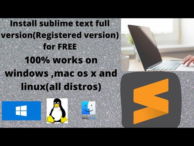 Install sublime text full version for free sublime text license key for free #windows #Linux #macosx
