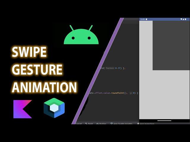 Swipe Gesture Animation - Jetpack Compose