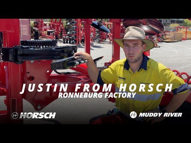 Apprentice Technician Justin Hanse on his experience @ Muddy River - home of Horsch Australia