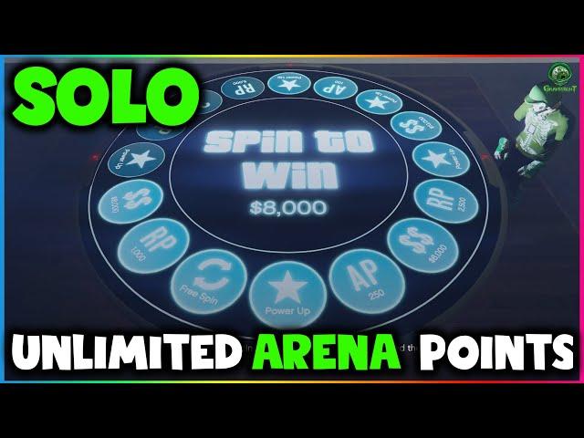 SOLO UNLIMITED ARENA POINTS & RP EXPLOIT! | GTA Online - UNLOCK ARENA VEHICLES & RANK UP!