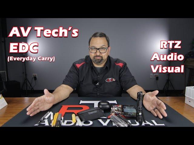 AV Tech EDC (Every Day Carry) || What do you carry in your pockets???