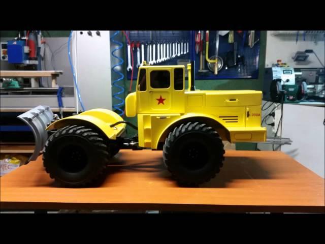 RC Kirovets K700A  1/10 4x4 DIY Кировец К700 photos + videos