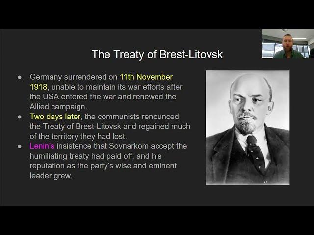 Consolidating Power: Democracy and Diplomacy (AOS2 Consequences of the Russian Revolution)