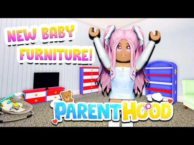  NEW Baby Furniture In Parenthood  | Roblox Parenthood