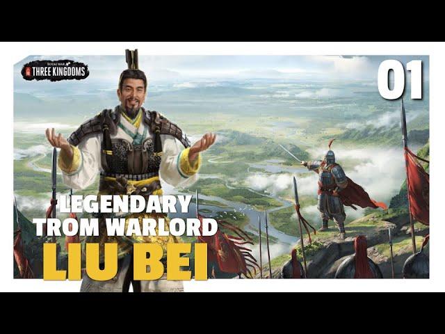 Turn One Migration To Shu | Liu Bei Legendary TROM Warlord Let's Play E01