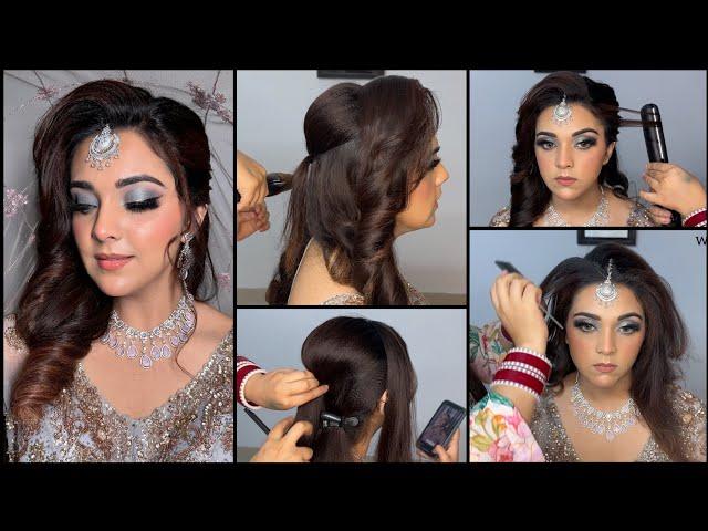 BRIDAL HAIRSTYLE TUTORIAL || EASY HAIRSTYLE || WINSOME BY SIMRAN