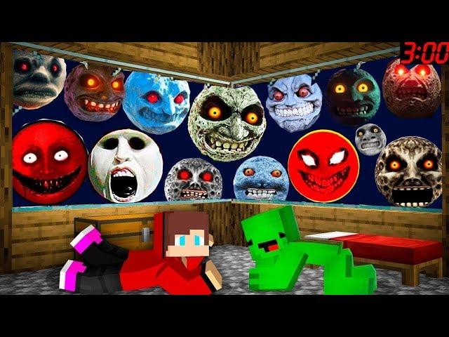 I FOUND SCARY 100 LUNAR MOON'S IN MINECRAFT | MINECRAFT HORROR |