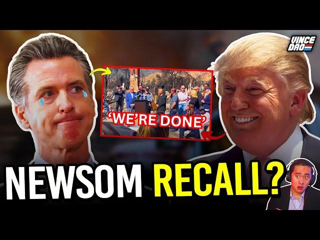 Gavin Newsom FACING RECALL THREAT as Californians ERUPT in Anger Over Growing Scandals