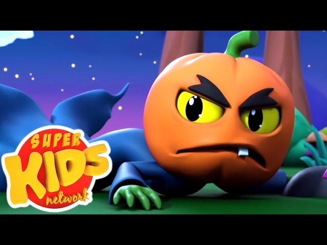 Ha Ha Its Halloween Night | Super Supremes Cartoons | Scary Rhymes for Children - Super Kids Network