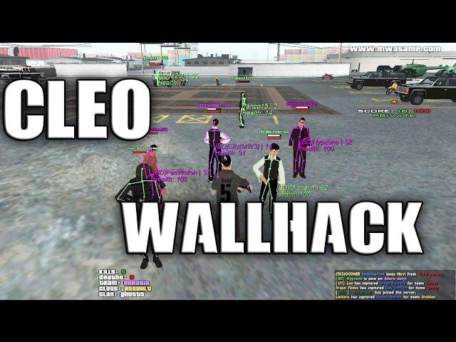 [CLEO] New Wallhack | SAMP 0.3.7 !