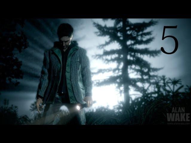 (часть 5) Играем в Alan Wake - Лес,Лес,Лес.