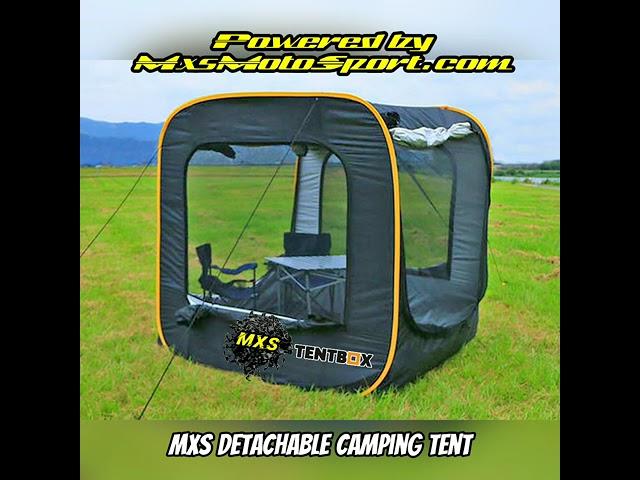 MXS Detachable Camping Tent For Adventure Lovers ‎@mxsmotosportvideo  v2078