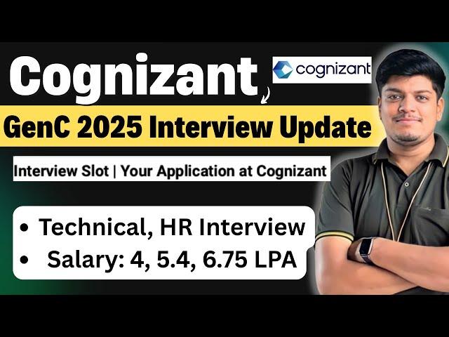 Cognizant GenC Interview Started | Cognizant GenC 2025 Interview | 10 MAY Interview Experience