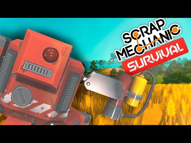 Scrap Mechanic Survival |13| Финал, убили босса!