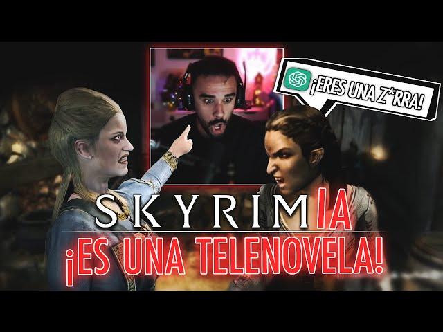 ILLOJUAN Skyrim con IA ¡ES UNA TELENOVELA! *Mejores Momentos*