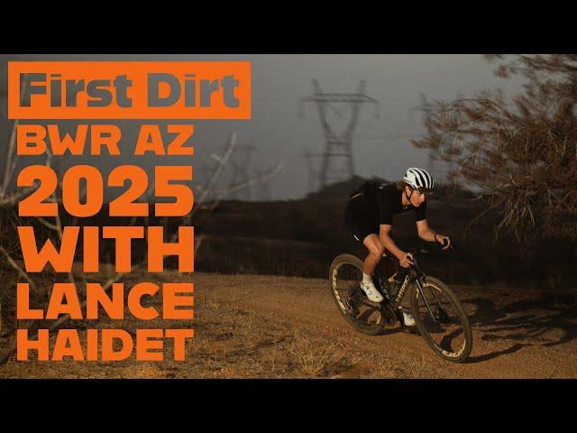 First dirt section BWR Arizona 2025 with Lance Haidet