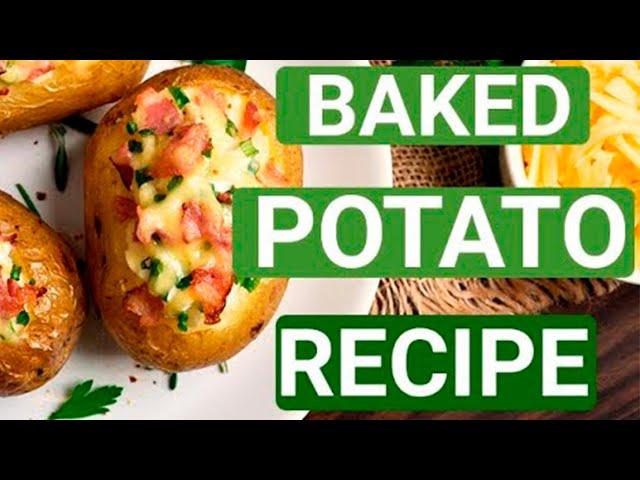 Easy Baked Potato Recipe, Stuffed Bacon Potatoes, Make Twice Baked Potatoes - Tasty Secrets