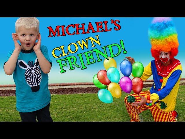 Happy Clown Playtime with Michael!!