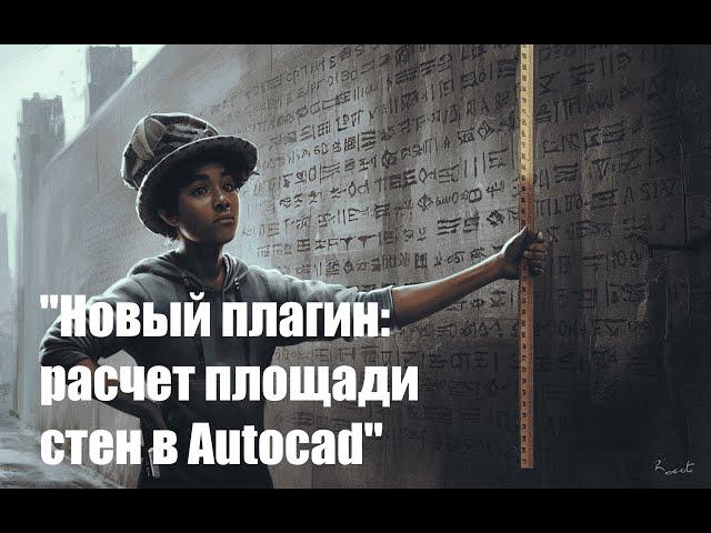 AutoCAD: расчет площади стен с помощью нового приложения