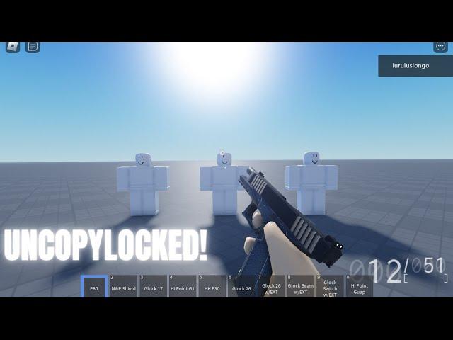 ROBLOX ADVANCED GUN SYSTEM UNCOPYLOCKED