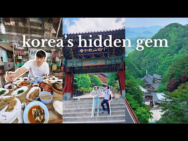 The most BEAUTIFUL place we've ever seen in Korea  Hidden gem in the mountains ️ Seoul to Danyang