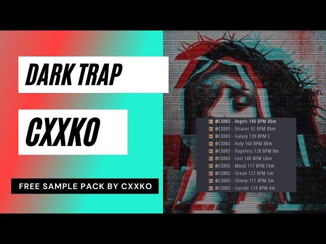 Trap Sample Pack 2020 "Dark Trap" Cubeatz x Frank Dukes x Pvlace Type Samples