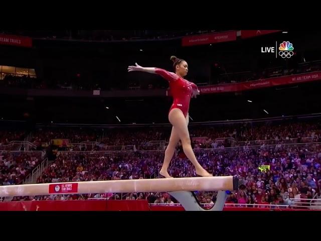 Suni Lee Beam 2021 Olympic Trials Day 2