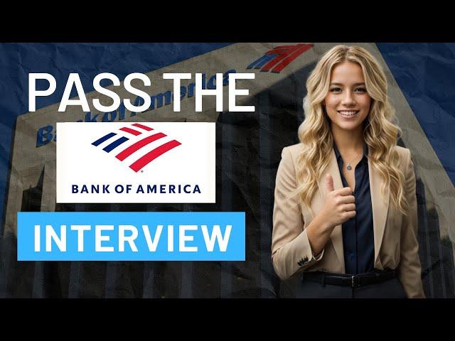 [2023] Pass the Bank Of America Interview | Bank Of America Video Interview